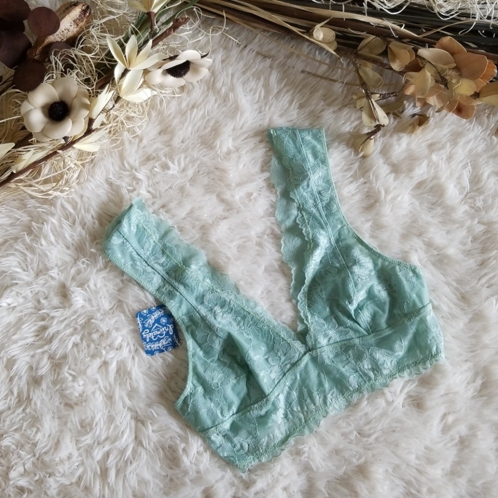 Free People Aqua Bralette